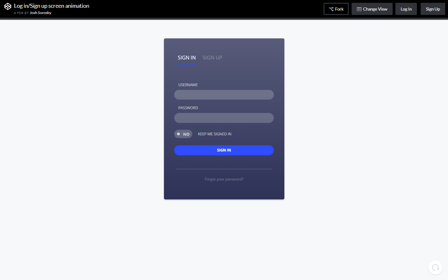 codepen-form