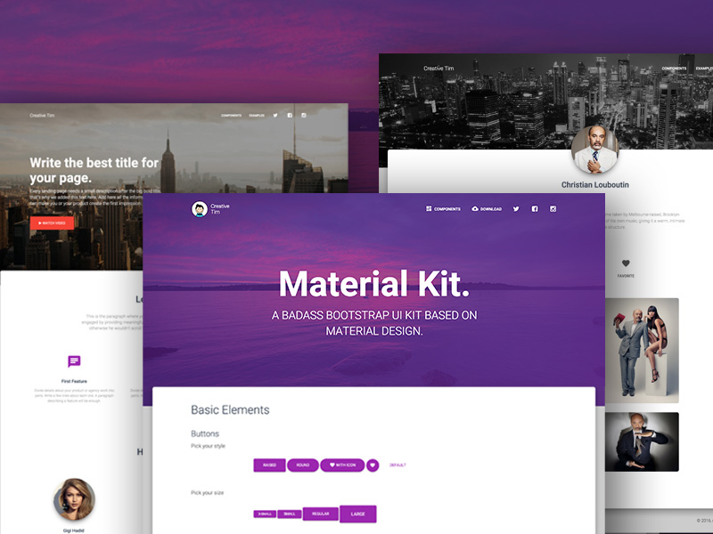 material-boostrap-kit
