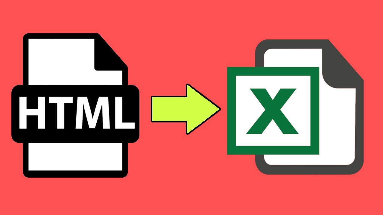 Convertir tablas HTML a archivos de Excel