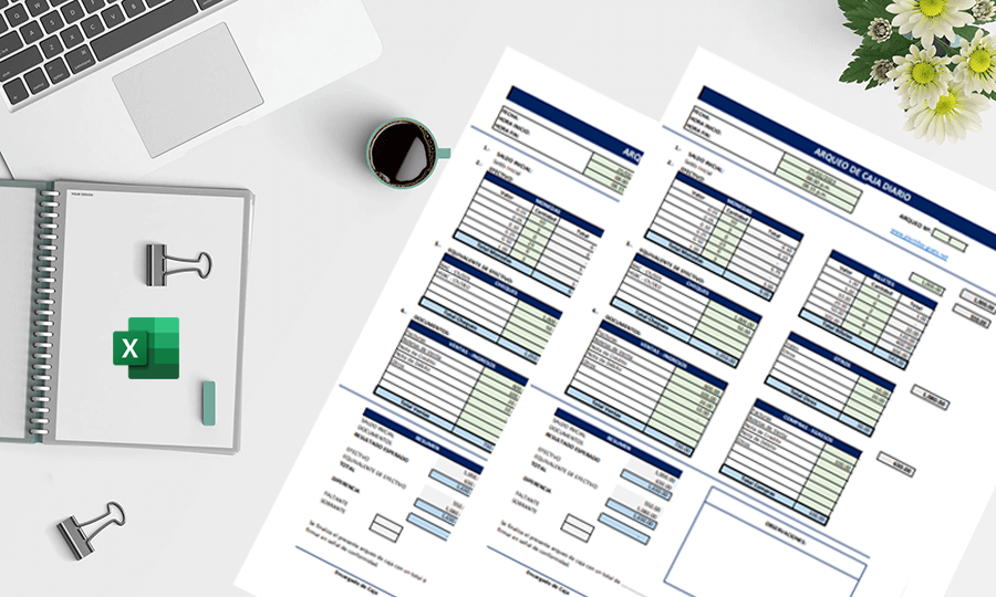 Plantilla en Excel para arqueo de caja diario: cómo crearla y usarla