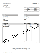 Plantillas de facturas gratis